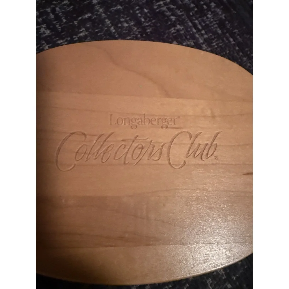 Longaberger Collectors Club Small Oval HandWoven Basket Harmony